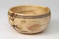 Bowl - spalted beech