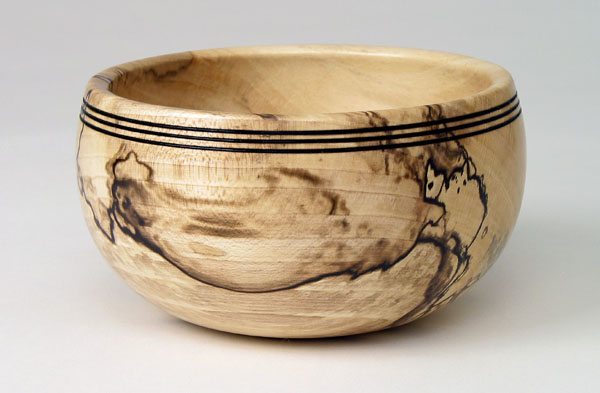 #1299 - Bowl in spalted birch